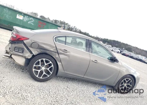 2017 Buick Regal Sport Touring из США, поврежденный, VIN 2G4GL5EX9H9130333